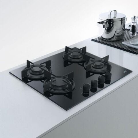 Franke FHCR 604 4G HE BK Mythos Siyah Döküm Ocak