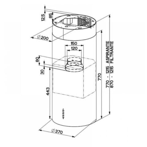 Franke Ankastre Set (FABER EV8+BK A37 Davlumbaz - FHNS 604 BK Ocak - FMA 86 BK Fırın)