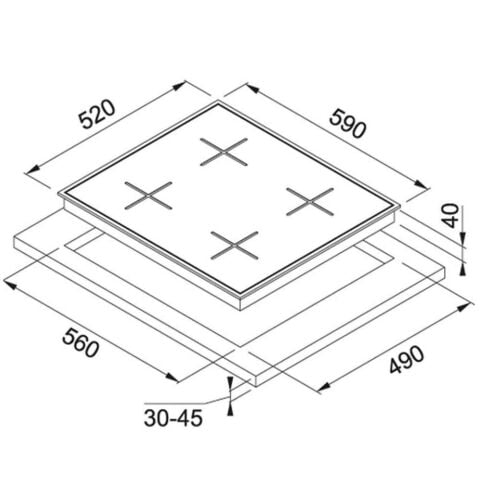Franke Ankastre Set (FABER EV8+BK A37 Davlumbaz - FHNS 604 BK Ocak - FMA 86 BK Fırın)