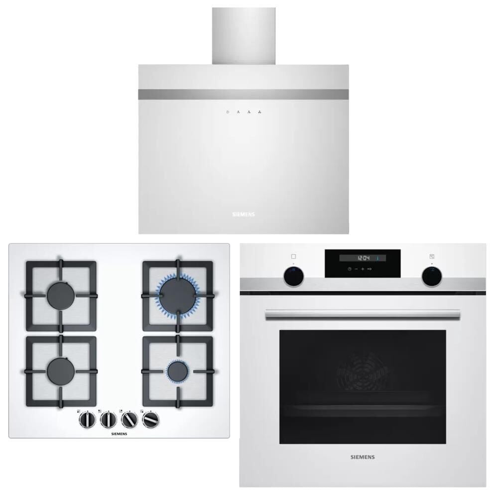 Siemens Beyaz Ankastre Set ( HB557JYW0T - EP6A2PB20O - LC65FCJ20T )