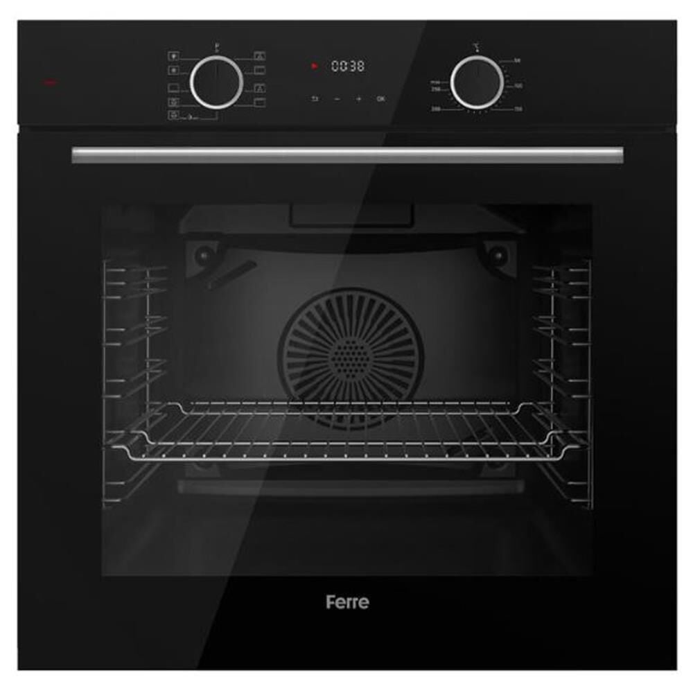 Ferre XE63CS Fryart Siyah Ankastre Fırın