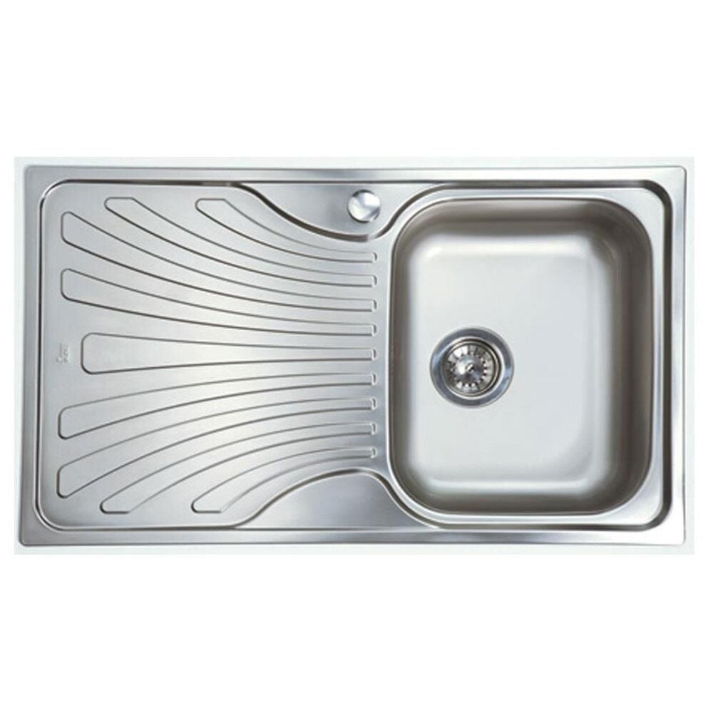 Teka Nerissa 50 Mikroketen Sol Damlalıklı Mutfak Evyesi