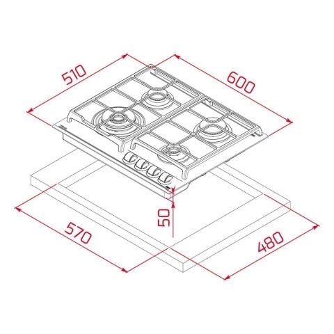 Teka Gzc 64320 Xbc St Gri Ocak