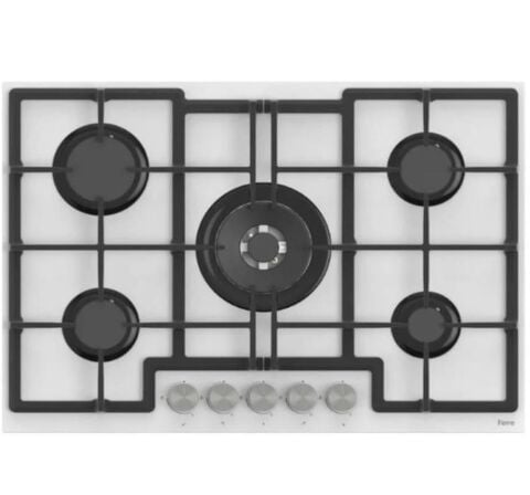 Ferre Fryart Steam Beyaz Set ( D101 Beyaz Davlumbaz -ED036 75 CM Beyaz Ocak- XE64CB Fryart Steam Beyaz Fırın)