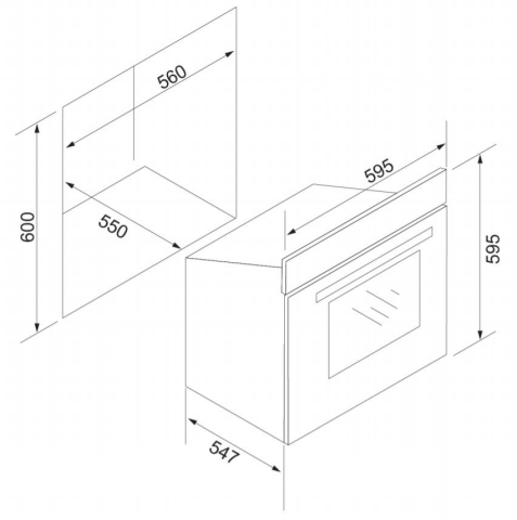 Silverline BO6502B02 Siyah Ankastre Fırın