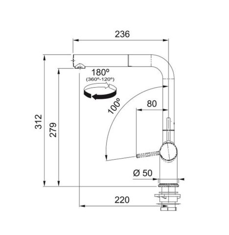Franke ACTİVE PLUS DOCCİA 2.0 AVENA Batarya