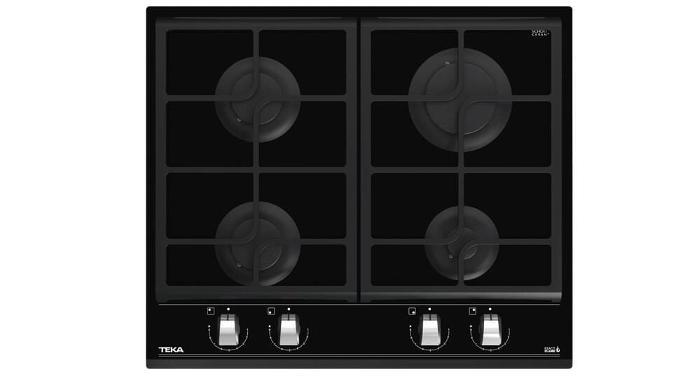 Teka Gzc 64300 Xbc Bk Siyah Ankastre Cam Ocak