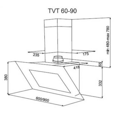 Teka Siyah Ankastre Set ( TVT 60 Davlumbaz - GBC 75030 Ocak- HLB 840 SS Fırın)