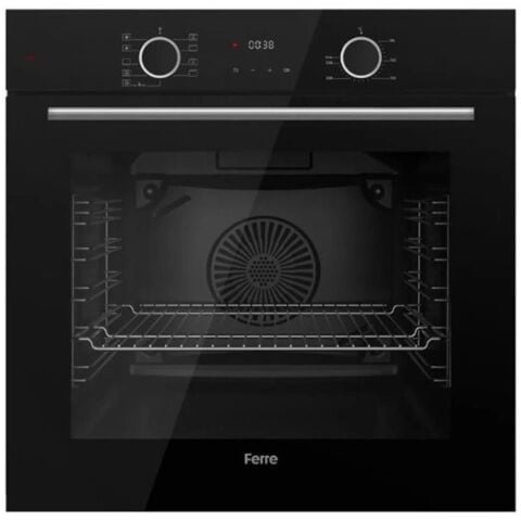 Ferre Fryart Siyah Set ( D100 Siyah Davlumbaz-RS035 Siyah Ocak- XE63CS FRYART Siyah Fırın )