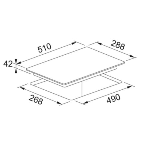 Franke FRSM 302 C TD BK Elektrikli Siyah Cam Ocak