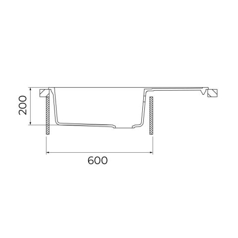 Teka CLİVO 60 B TQ 1B 1D 1 Gözlü Onyx Black Granit Evye