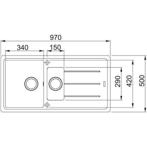 Franke BASİS BFG 651 Sahara Granit Evye