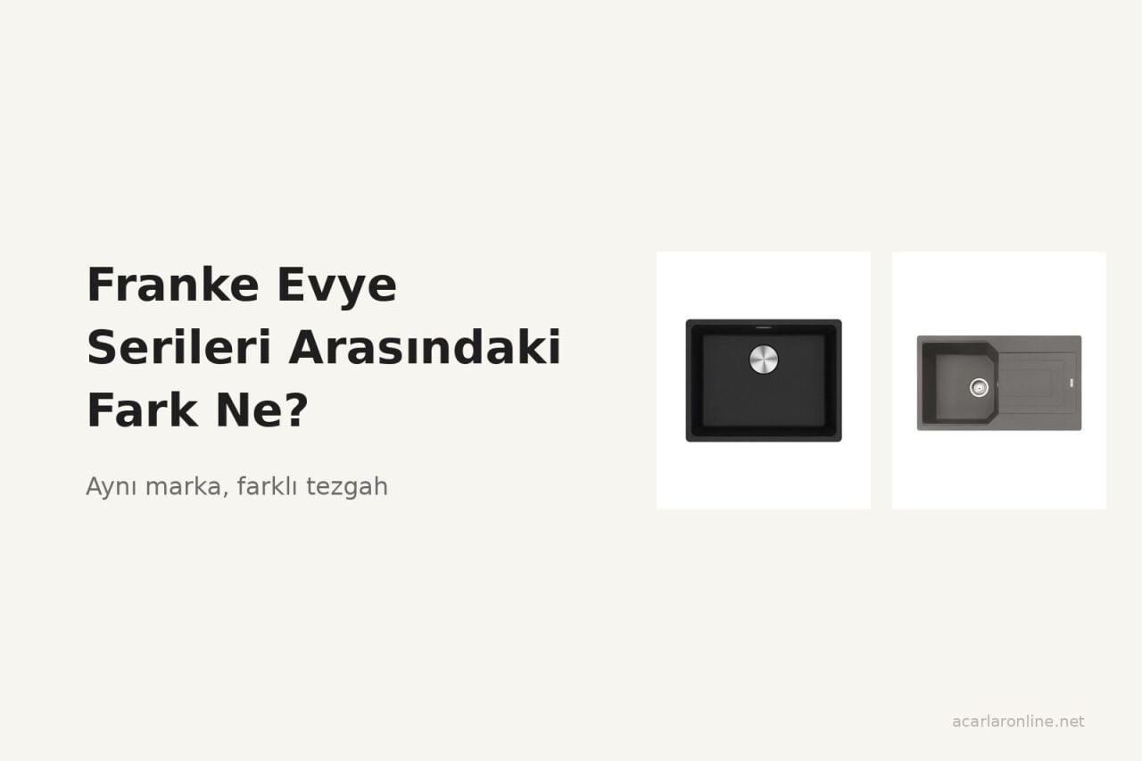 Franke Evye Serileri Arasındaki Fark Ne?