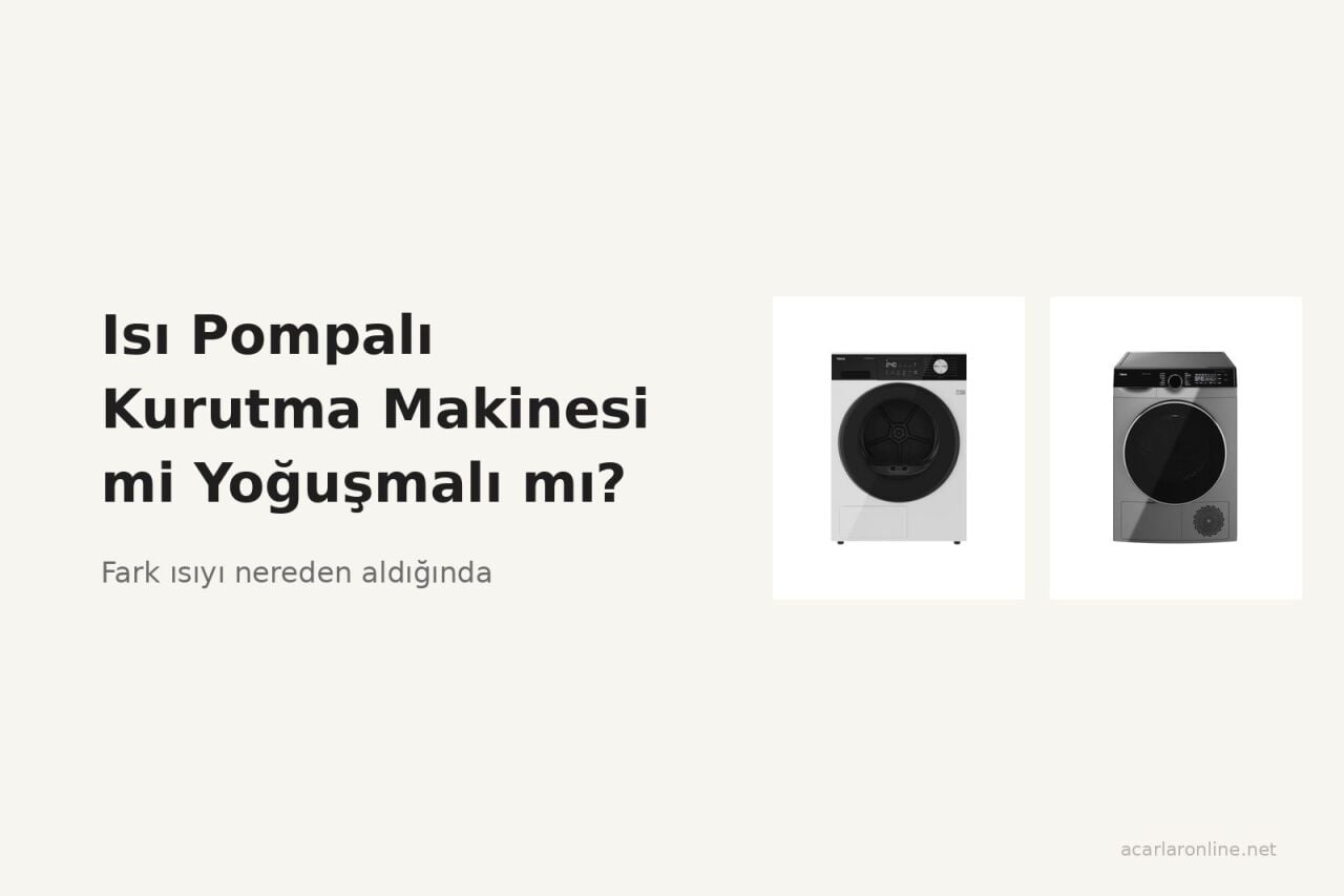 Isı Pompalı Kurutma Makinesi mi Yoğuşmalı mı?
