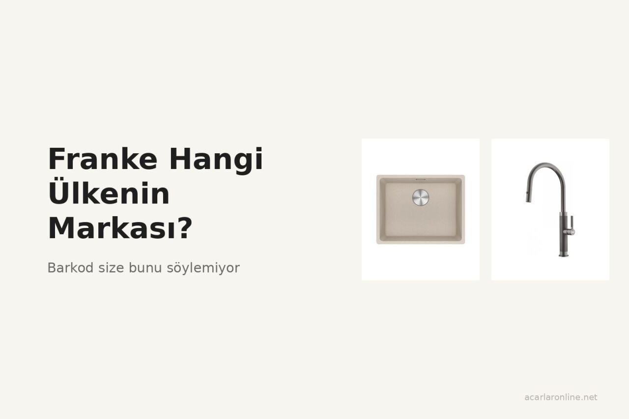 Franke Hangi Ülkenin Markası? Kökeni, Sahibi ve Ürün Grupları