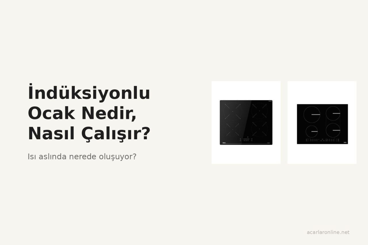 İndüksiyonlu Ocak Nedir, Nasıl Çalışır?