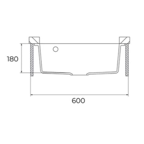 Teka CAVE 49.50 B TQ ONYX Siyah Kuartz Evye