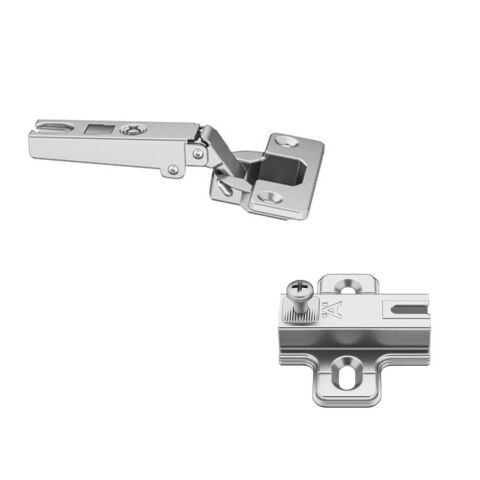 Hafele Metalla 50 Düz Frensiz Menteşe (Tabanlı)