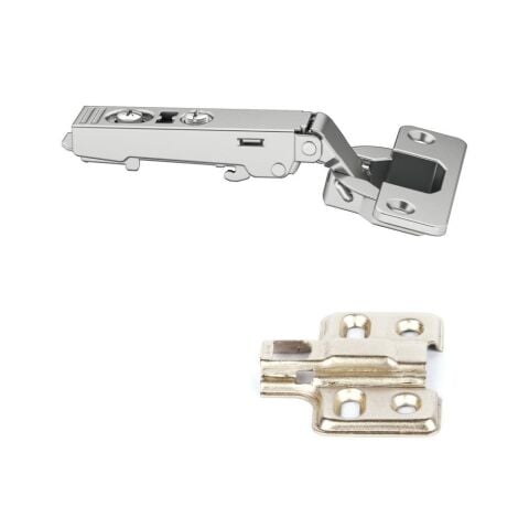 Hafele Metalla 110 Düz Frensiz Menteşe (Tabanlı)