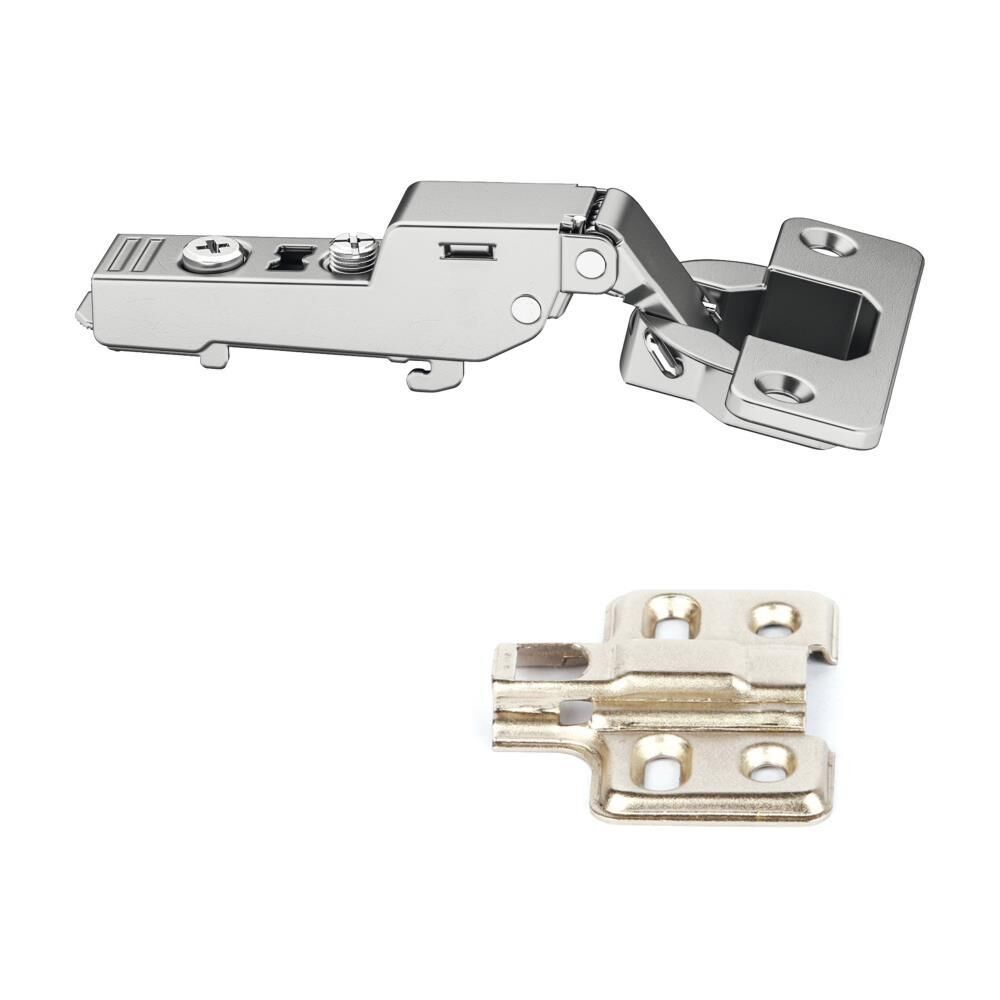 Hafele Metalla 110 Yarım Deve Frensiz Menteşe (Tabanlı)