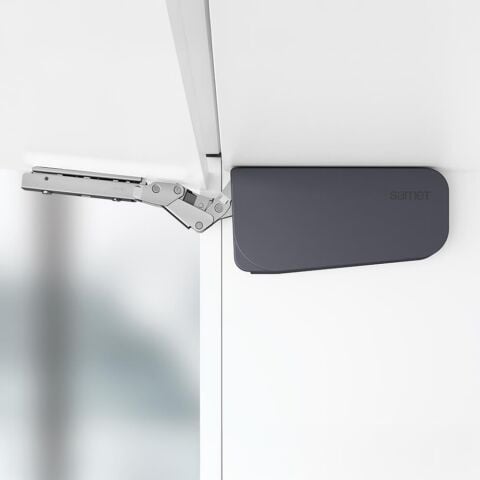 Solo-Mech Tekli Kalkar Kapak Sistemli C1 Antrasit