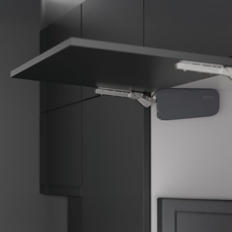 Solo-Mech Tekli Kalkar Kapak Sistemli C1 Antrasit