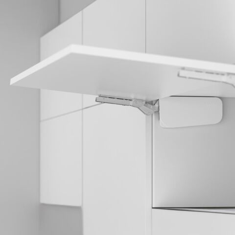 Solo-Mech Menteşesiz Tekli Kalkar Kapak Sistemi C1 Beyaz