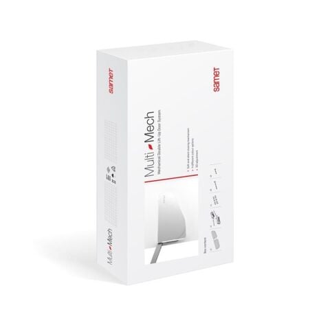 Multi-Mech Mekanik İkili Kalkar Kapak Sistemi Güç B1 Kol Boyu 255mm Gri