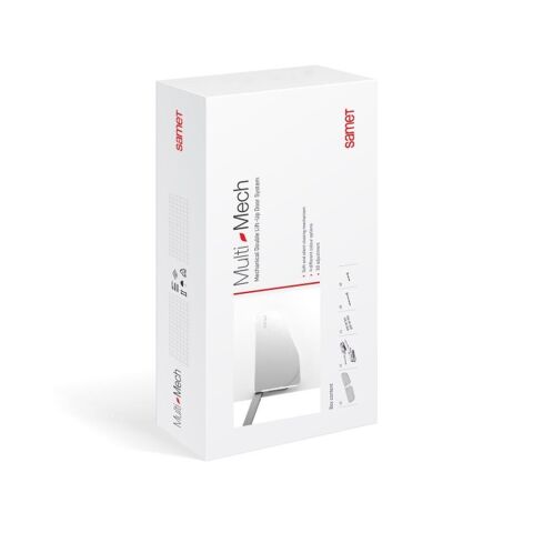 Multi-Mech Mekanik İkili Kalkar Kapak Sistemi Güç B1 Kol Boyu 237 mm Gri