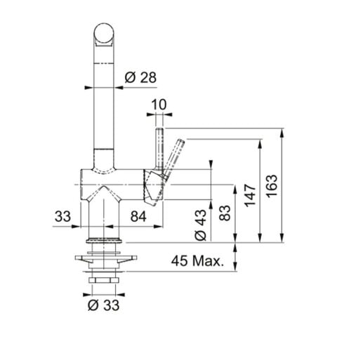 Franke Tectonite S2D 651-78 PW Evye - Franke Active Plus Doccia 2.0 Bianco Armatür Set
