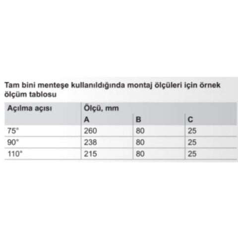 Hafele Runa Gazlı Piston Antrasit 100N