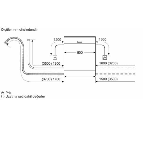 SN23II51KT SOLO BULAŞIK MAKİNESİ