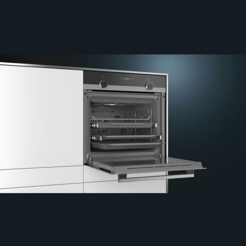 Siemens HB557JYH0T İQ500 Gri Ankastre Fırın