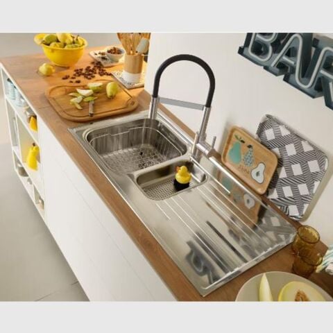 FRANKE LİNA SEMİ PRO EVYE ARMATÜRÜ KROM