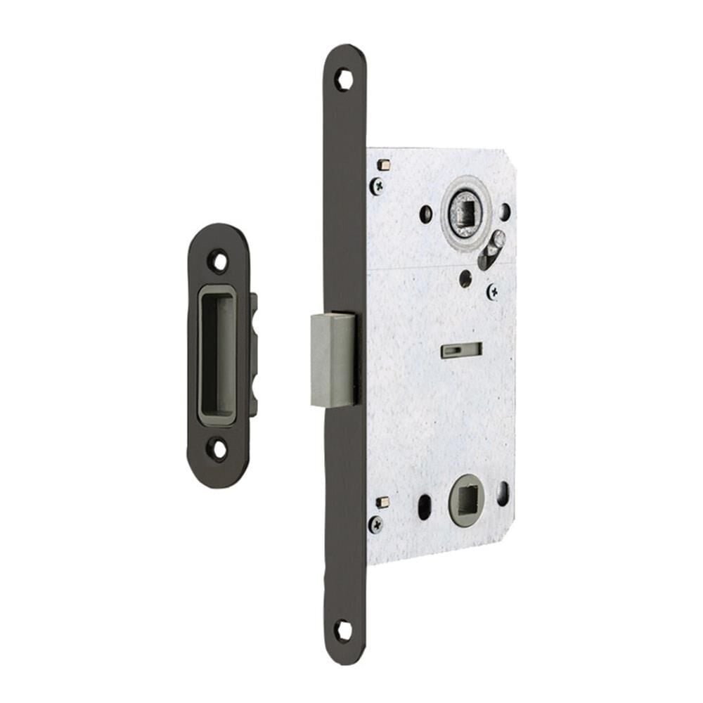 Hafele H50.06 Manyetik Kilit WC Tipi Mat Siyah 50/18 mm