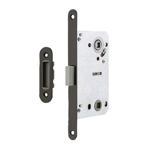 Hafele H50.06 Manyetik Kilit WC Tipi Mat Siyah 50/18 mm