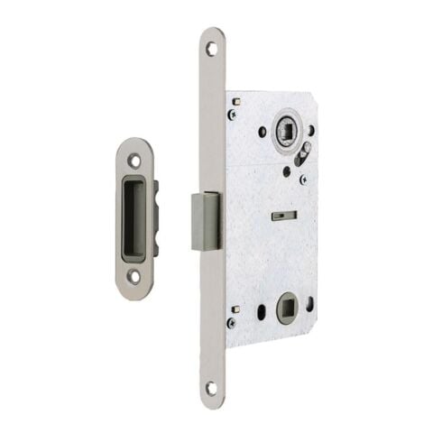 Hafele H50.06 Manyetik Kilit WC Tipi Mat Nikel 50/18 mm