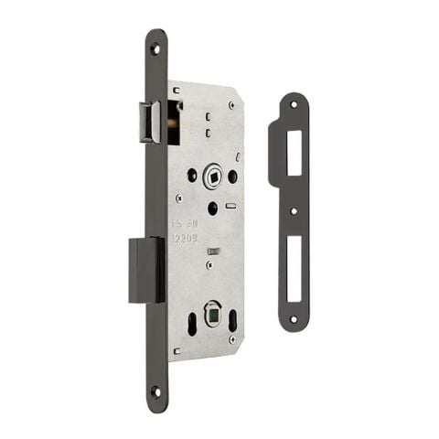 Hafele H45.01 Gömme Kilit WC Tipi Mat Siyah 45/18 mm