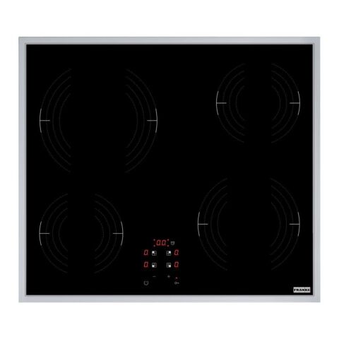 Franke FRSM 604 C T XS İnox Çerçeveli Siyah Cam Ocak