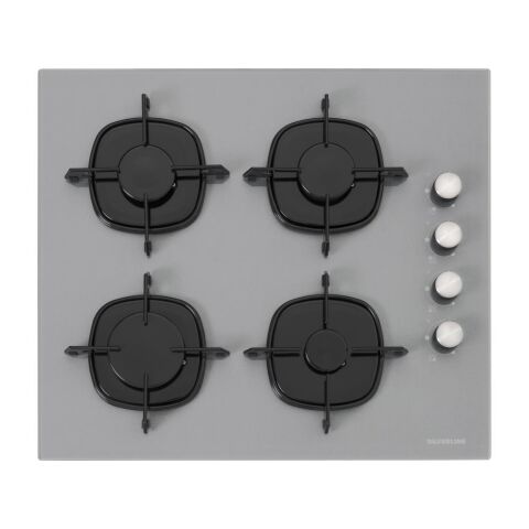 SİLVERLİNE CS5335S02 GRİ EMAYE IZGARALI OCAK