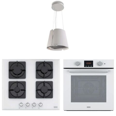 Franke Ankastre Set (Beat Beyaz  Davlumbaz - FHNS  604 Ocak - FSL 86 H WH Fırın)