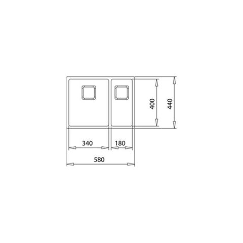 Teka Flexlinea 580 Paslanmaz Çelik Evye