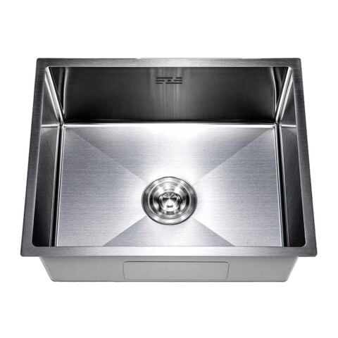 Ivento EKO 5444-02 50X40 Tezgah Altı Nano Siyah Çelik Evye