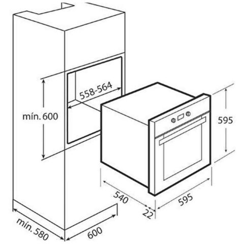 Teka Antrasit Ankastre Set ( DOS 60.2 AT Davlumbaz-GSC 64320 RBC AT Ocak-HAK 627 R AT Fırın)