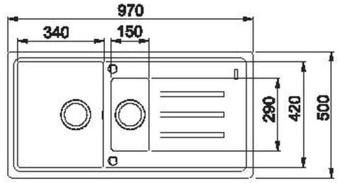 Dominox Malta 651 Avena Granit Evye