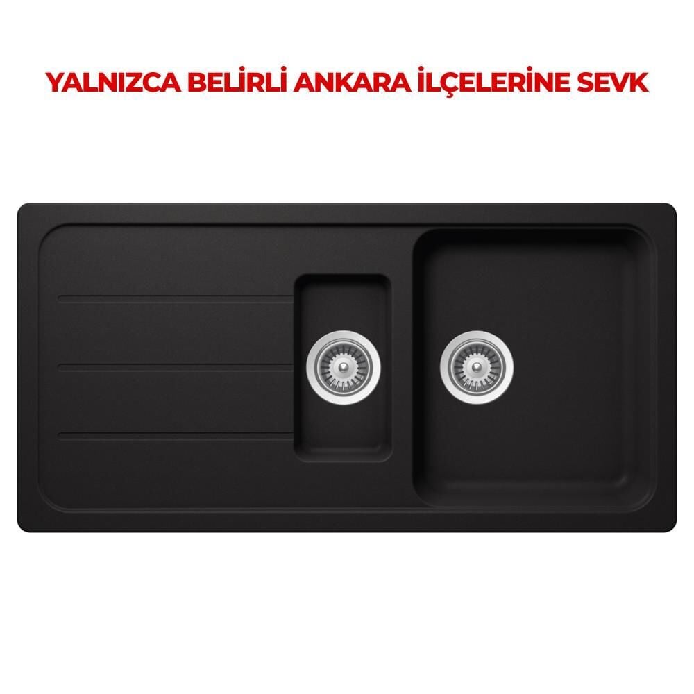 Schock Formhaus D-150L Nero Granit Evye