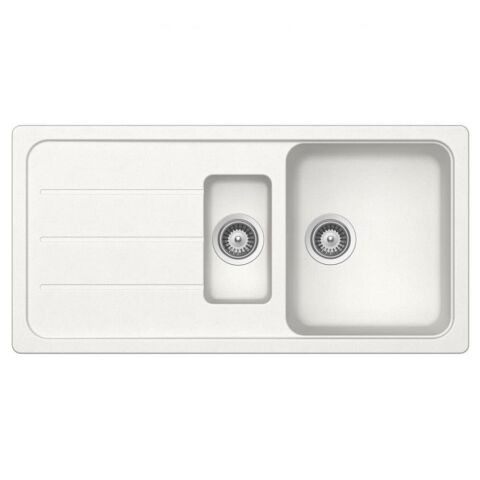 Schock Formhaus D-150L SuperWhite Granit Evye