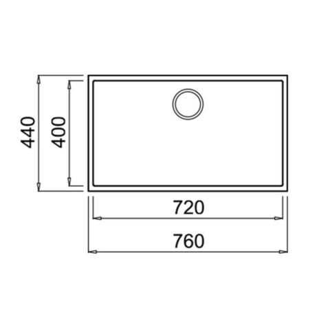 Teka Square 72.40 Beyaz Evye + ARK 938 Beyaz Batarya Set