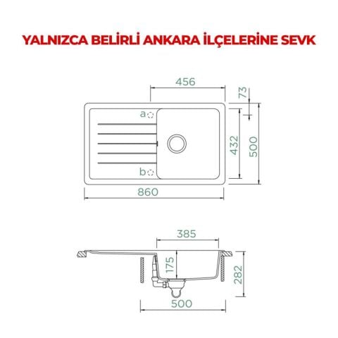 Schock Pinedo D-100 Croma Granit Evye