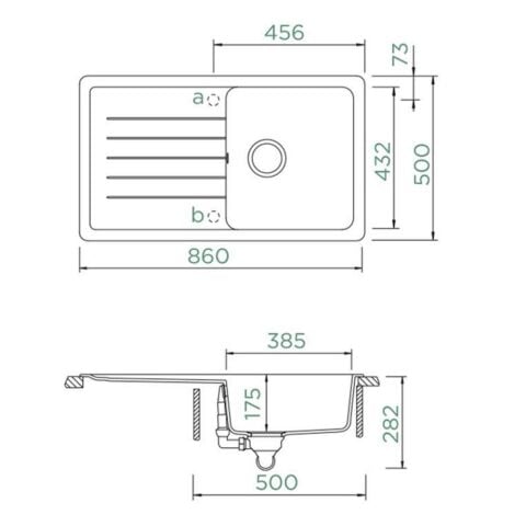 Schock Pinedo D-100 Croma Granit Evye